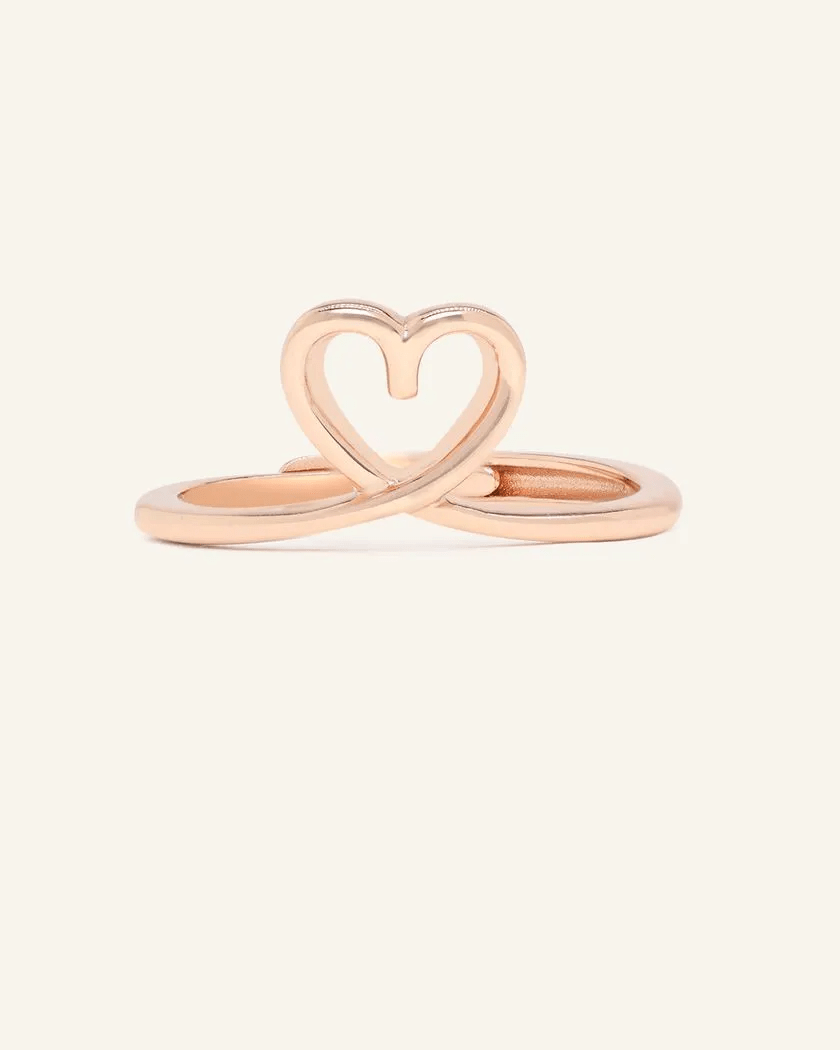 Midi Heart Ring - Love Estella