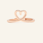 Midi Heart Ring - Love Estella
