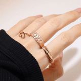 Midi Heart Ring - Love Estella