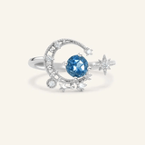 Once in a Blue Moon Ring - Love Estella