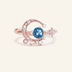 Once in a Blue Moon Ring - Love Estella
