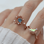 Once in a Blue Moon Ring - Love Estella