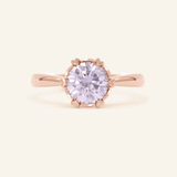 One Carat Lilac Moissanite Ring - Love Estella