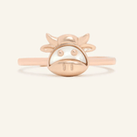 Ox Zodiac MOP Ring - Love Estella