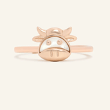 Ox Zodiac MOP Ring - Love Estella