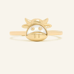 Ox Zodiac MOP Ring - Love Estella