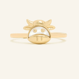 Ox Zodiac MOP Ring - Love Estella