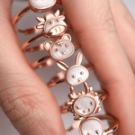 Ox Zodiac MOP Ring - Love Estella