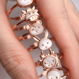 Ox Zodiac MOP Ring - Love Estella