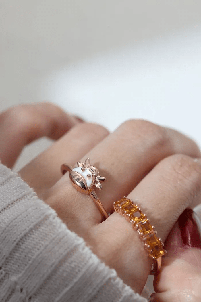 Ox Zodiac MOP Ring - Love Estella