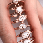 Ox Zodiac MOP Ring - Love Estella