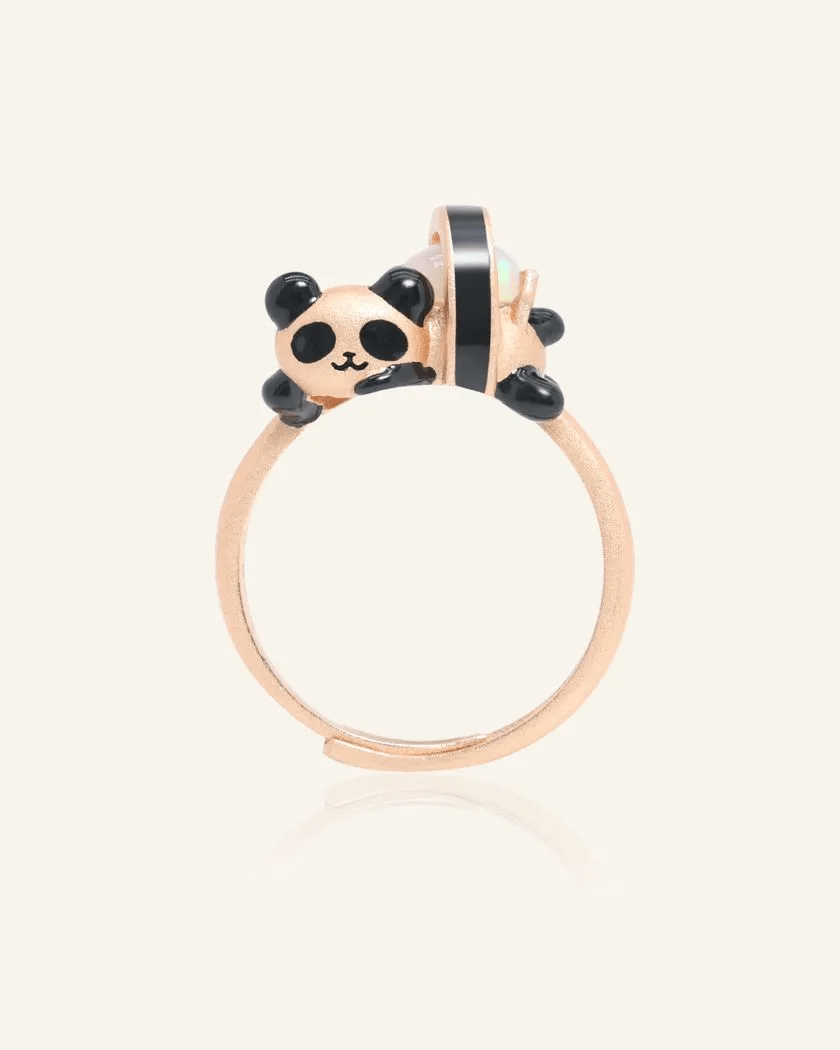 Panda Sushi Roll Ring (Opal) - Love Estella