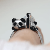 Panda Sushi Roll Ring (Opal) - Love Estella