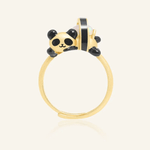 Panda Sushi Roll Ring (Opal) - Love Estella