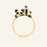 Panda Sushi Roll Ring (Opal) - Love Estella