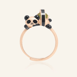 Panda Sushi Roll Ring (Peridot) - Love Estella