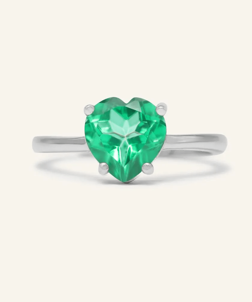 Paraiba Topaz Heart Ring - Love Estella