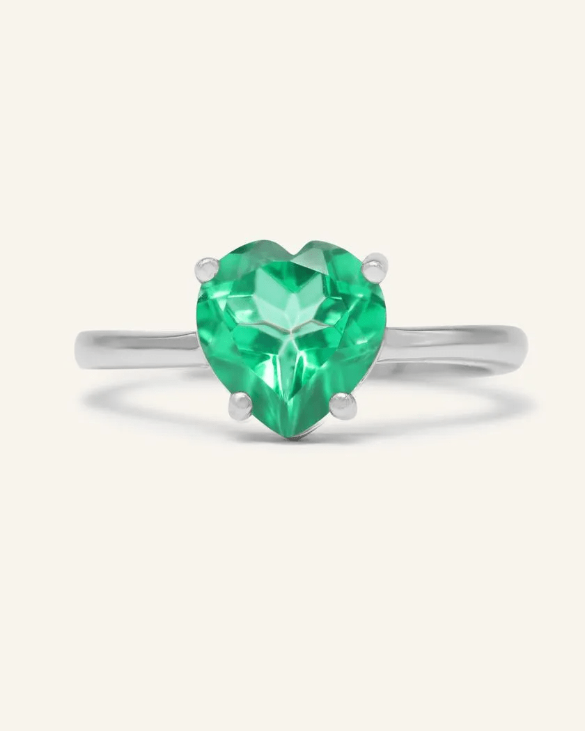 Paraiba Topaz Heart Ring - Love Estella