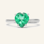 Paraiba Topaz Heart Ring - Love Estella