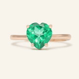 Paraiba Topaz Heart Ring - Love Estella