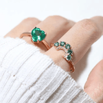 Paraiba Topaz Heart Ring - Love Estella