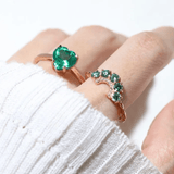 Paraiba Topaz Heart Ring - Love Estella