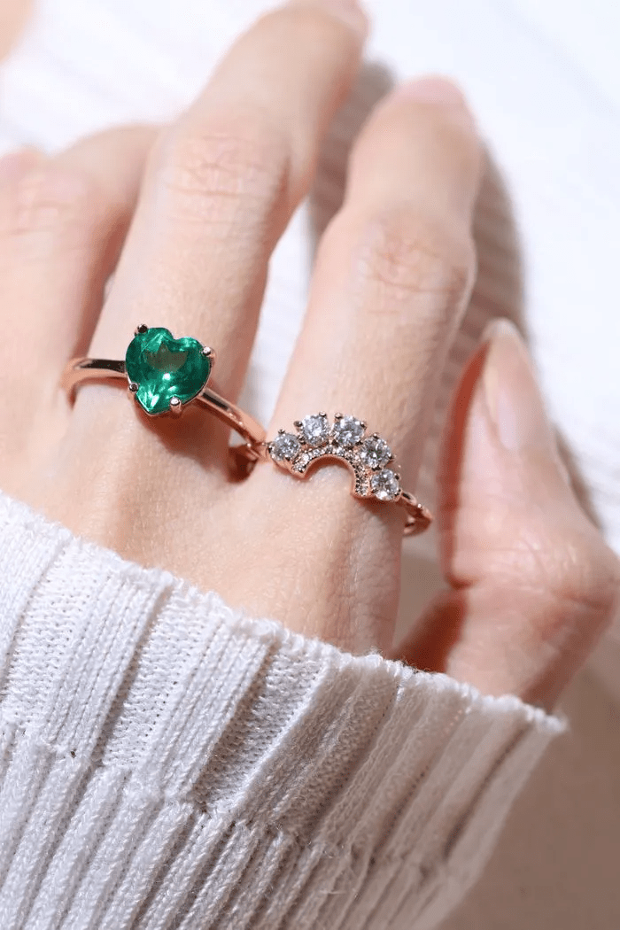 Paraiba Topaz Heart Ring - Love Estella
