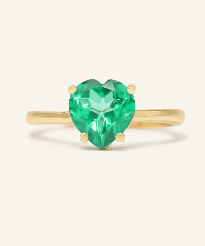Paraiba Topaz Heart Ring - Love Estella