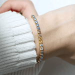 Pastel Moissanite Tennis Bracelet - Love Estella