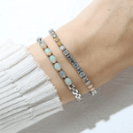Pastel Moissanite Tennis Bracelet - Love Estella