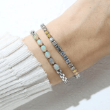 Pastel Moissanite Tennis Bracelet - Love Estella