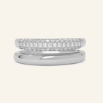 Pave Pair Ring by Elate - Love Estella