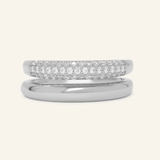 Pave Pair Ring by Elate - Love Estella