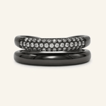 Pave Pair Ring by Elate - Love Estella