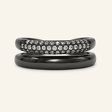 Pave Pair Ring by Elate - Love Estella