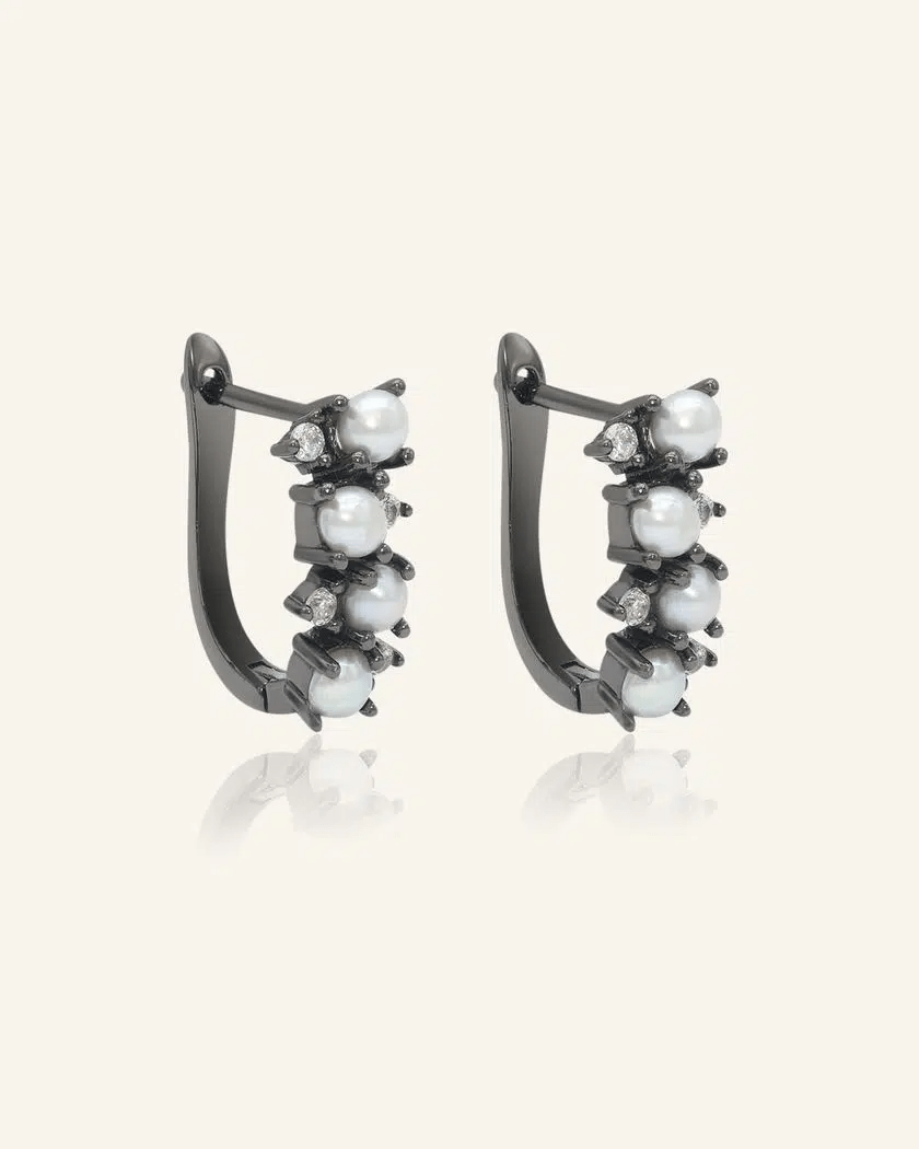 Pearl Cluster Huggies by Elate - Love Estella