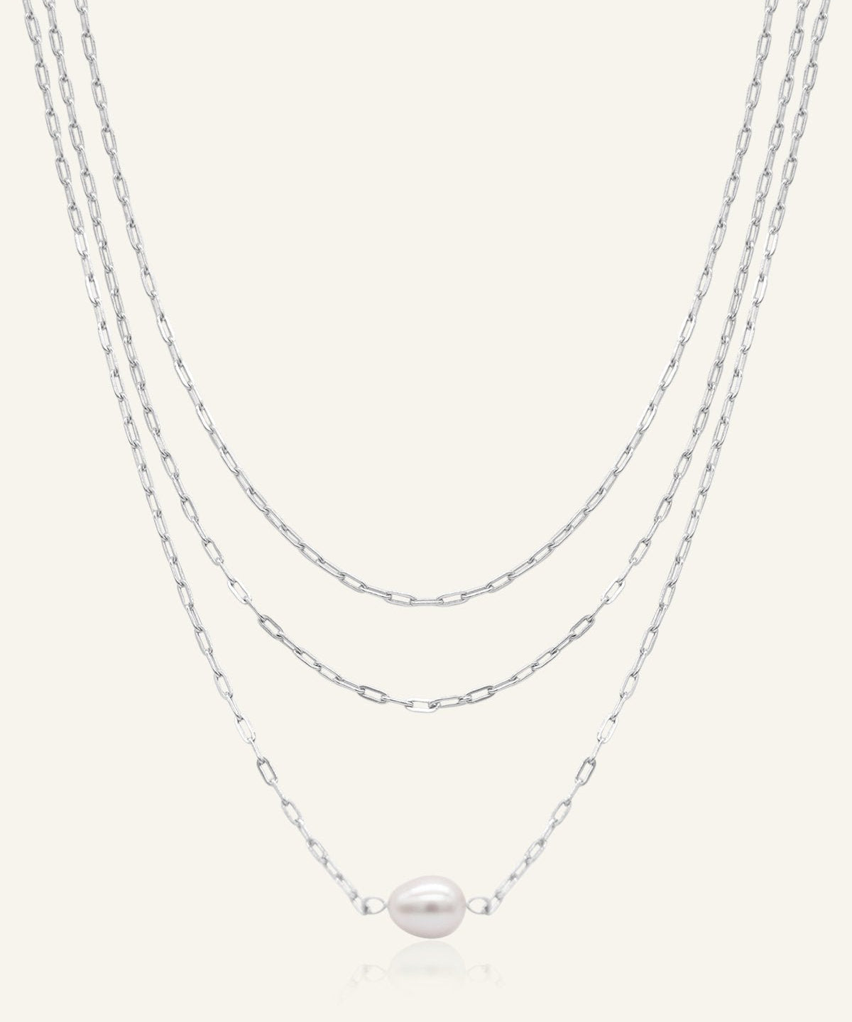 Pearl Layering Necklace - Love Estella