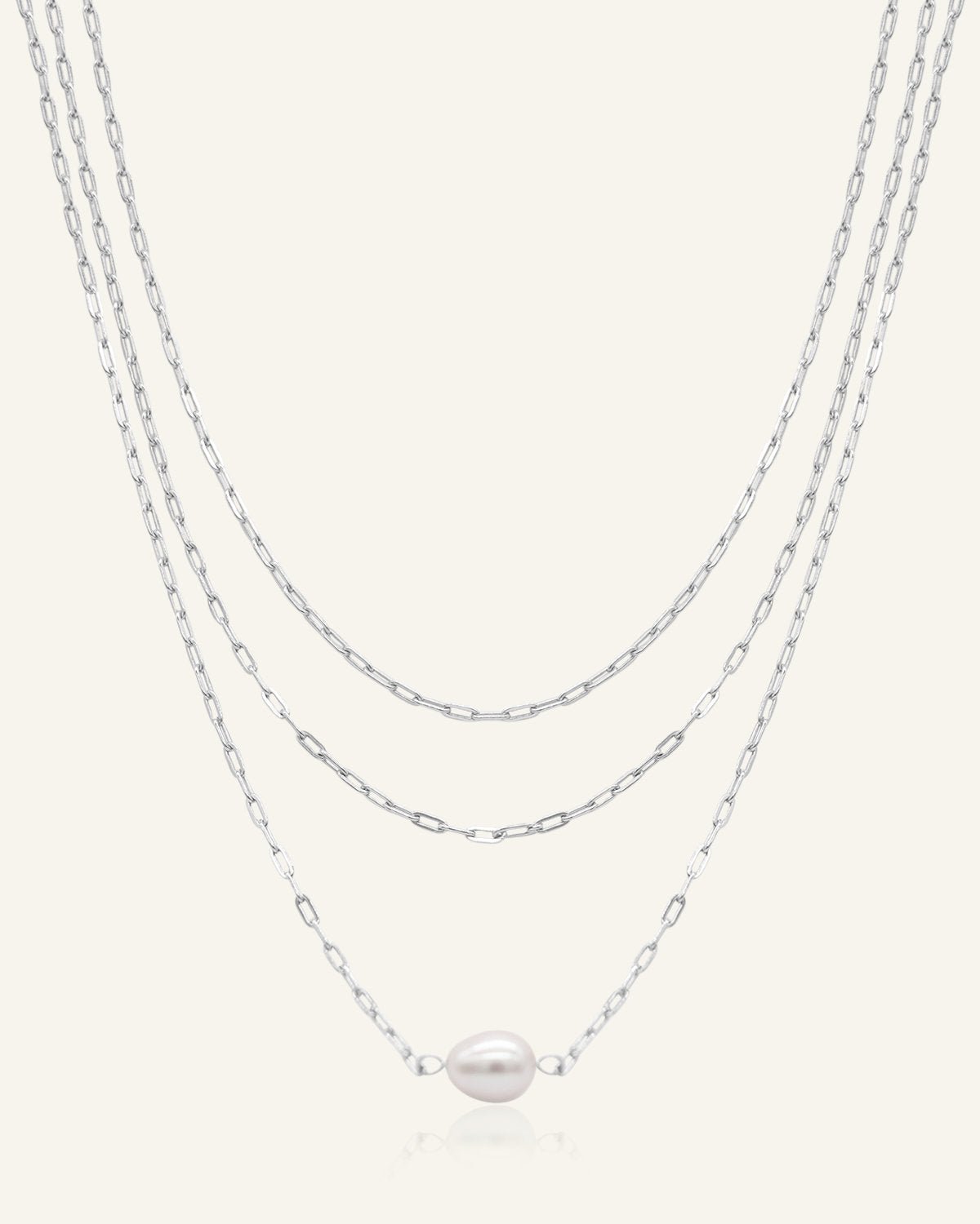 Pearl Layering Necklace - Love Estella