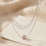 Pearl Layering Necklace - Love Estella