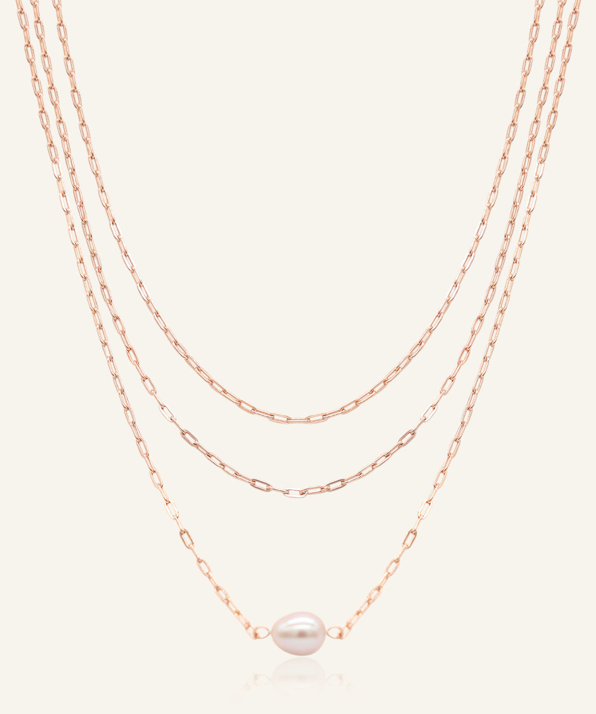 Pearl Layering Necklace - Love Estella