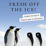 Penguin Parade Earrings - Love Estella