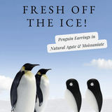 Penguin Parade Earrings - Love Estella