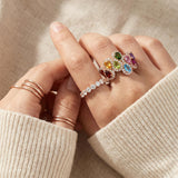 Petal Parade Rainbow Ring