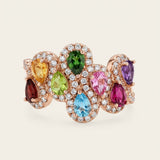 Petal Parade Rainbow Ring