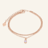 Petite Layering Bracelet (Faceted Moonstone) by Elate - Love Estella