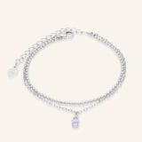 Petite Layering Bracelet (Faceted Moonstone) by Elate - Love Estella