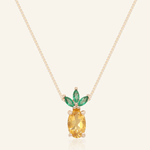 Pineapple Citrine Necklace - Love Estella
