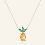 Pineapple Citrine Necklace - Love Estella