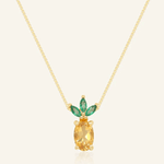 Pineapple Citrine Necklace - Love Estella