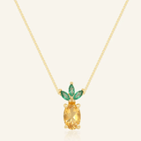 Pineapple Citrine Necklace - Love Estella